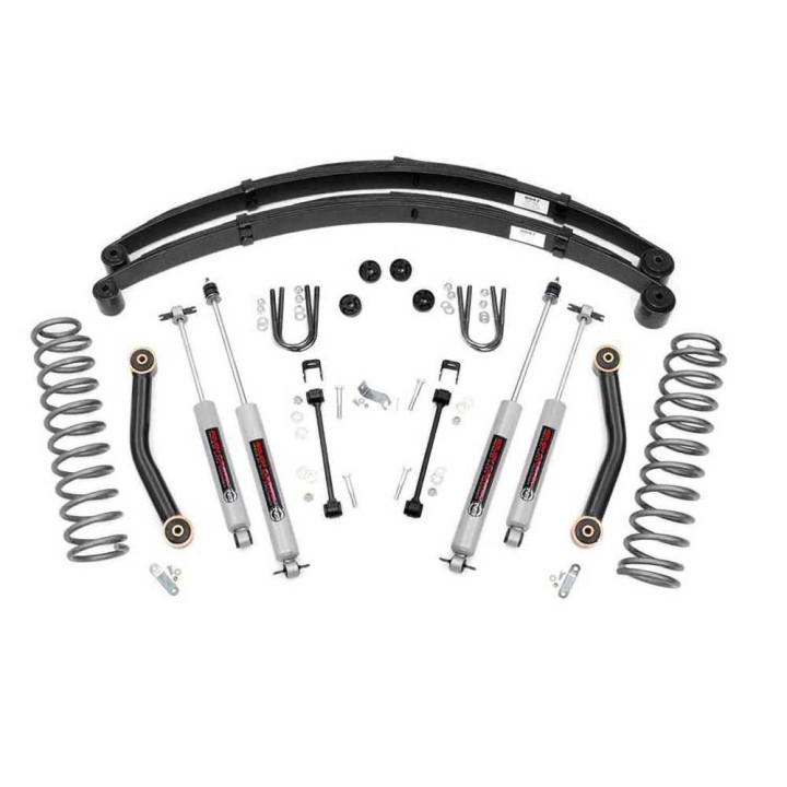 Kit Suspensie de Ridicare, Rough Country Lift 4.5 Inch, Jeep Cherokee 1984 - 2001 - EDK.ro