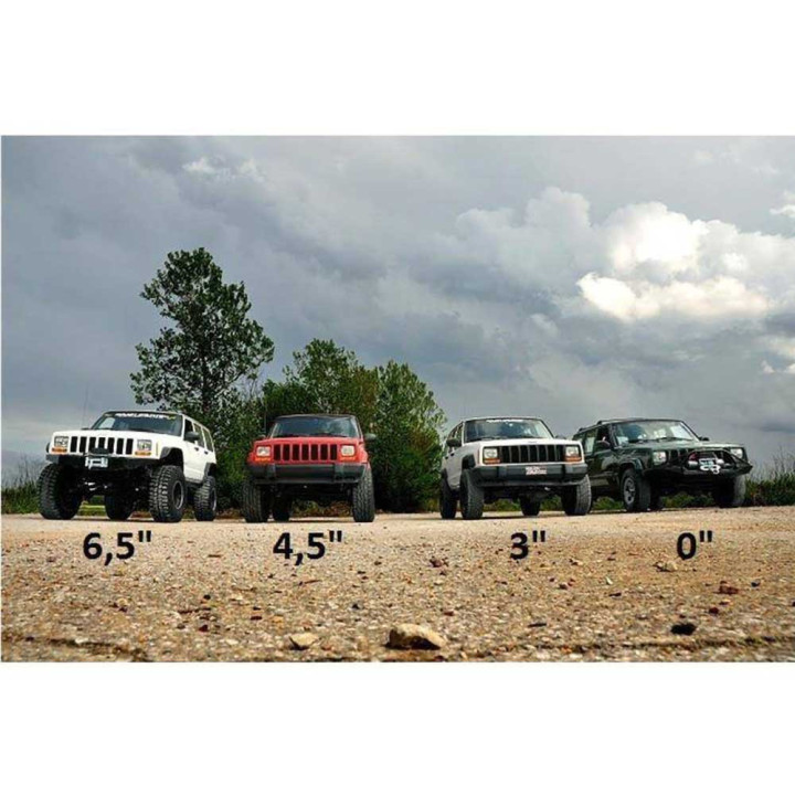 Suspension Lift Kit, Rough Country Lift 4.5 Inch, Jeep Cherokee 1984 - 2001 - EDK.ro