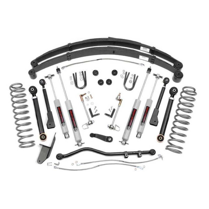 Kit Suspensie de Ridicare X-series, Rough Country Lift 4.5 Inch, Jeep Cherokee 1984 - 2001 - EDK.ro