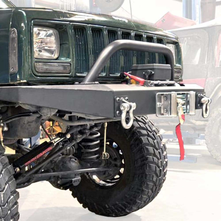 Kit de Integrare Proiectoare LED Omologate, Rough Country Bumper light mount, Jeep Cherokee 1984 - 2001 - EDK.ro