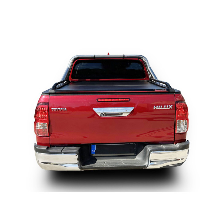 Spring Assisted Roll Top Tonneau Bed Cover, Tessera 4x4 Roll+, Toyota Hilux Extra Cab 2016 - 2026 - EDK.ro