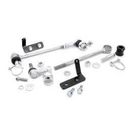 Bielete Bară Antiruliu Față cu Deconectare Rapidă, Rough Country Lift 3.5-6 Inch, Jeep Cherokee 1984 - 2001, Jeep Grand Cherokee