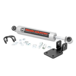 Steering Stabilizer, Rough Country N3 Premium, Jeep Cherokee 1984 - 2001, Jeep Grand Cherokee 1993 - 1998, Jeep Wrangler 1984 - 