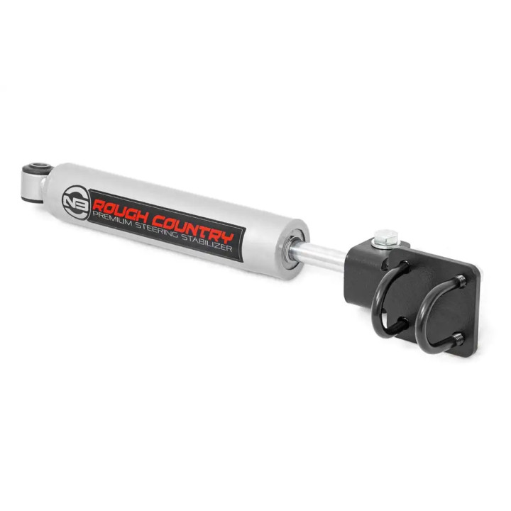 Kit de Upgrade Direcție cu Stabilizator, Rough Country Lift 4 Inch, Jeep Cherokee 1984 - 2001, Jeep Grand Cherokee 1993 - 1998, 