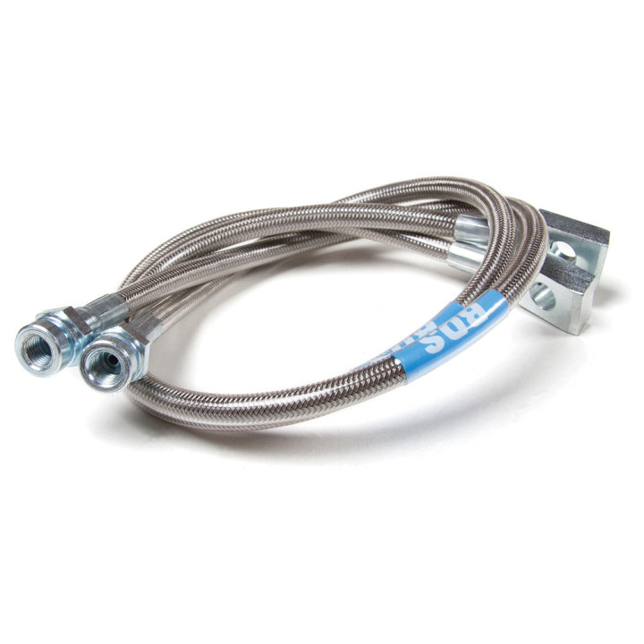 Conducte de Frână Față din Oțel Inoxidabil, BDS Suspension Lift 3-6.5 Inch, Jeep Cherokee 1984 - 2001, Jeep Grand Cherokee 1993 