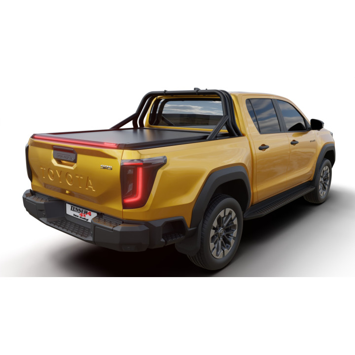 Spring Assisted Roll Top Tonneau Bed Cover, Tessera 4x4 Roll+, Toyota Hilux Double Cab 2026 - Present - EDK.ro