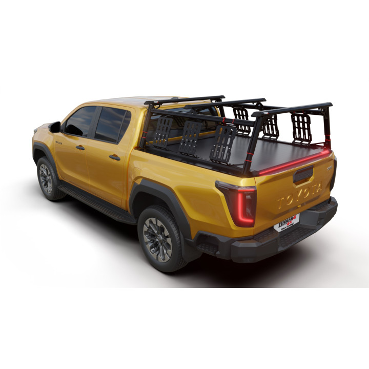 Spring Assisted Roll Top Tonneau Bed Cover, Tessera 4x4 Roll+, Toyota Hilux Double Cab 2026 - Present - EDK.ro
