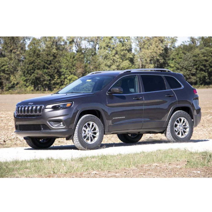 Suspension Lift Kit, Rough Country Lift 2 Inch, Jeep Cherokee 2014 - Present - EDK.ro