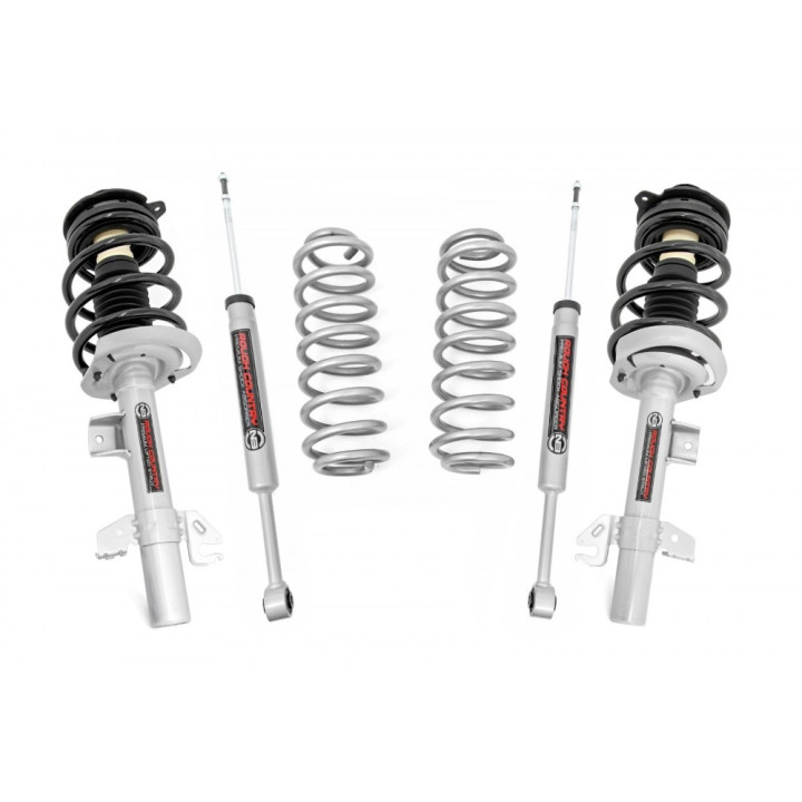 Suspension Lift Kit, Rough Country Lift 2 Inch, Jeep Cherokee 2014 - Present - EDK.ro