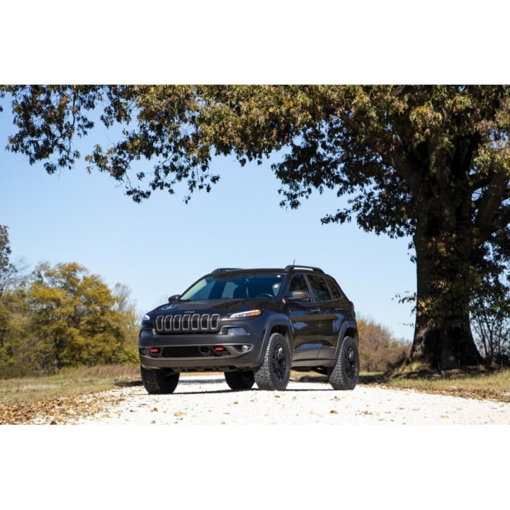 Suspension Lift Kit, Rough Country Lift 2 Inch, Jeep Cherokee 2014 - Present - EDK.ro