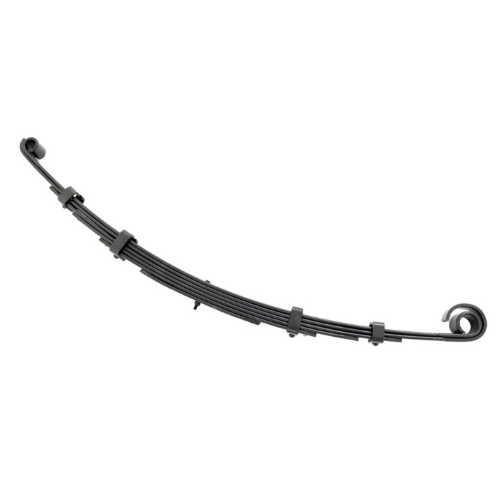 Front Leaf Springs with U-bolts, Rough Country Lift 2.5 Inch, Jeep CJ 1971 - 1986 - EDK.ro
