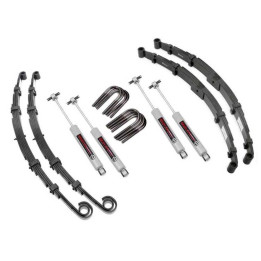 Set Suspensie, Rough Country 76-86 Lift 2.5 Inch, Jeep CJ 1971 - 1986 - EDK.ro