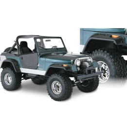 Extensii Aripi Față și Spate Stil Decupaj, Bushwacker Cut-out Style, Jeep CJ 1971 - 1986 - EDK.ro