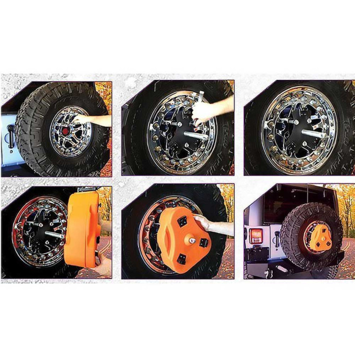 Cam Can Double Mount Shaft Kit, Daystar, Jeep CJ 1971 - 1986, Jeep Renegade 2014 - Present, Jeep Wrangler 1987 - 1995 - EDK.ro