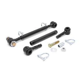 Front Quick Disconnect Sway Bar Links, Rough Country Lift 4-6 Inch, Jeep CJ 1971 - 1986, Jeep Wrangler 1987 - 1995 - EDK.ro