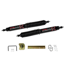 Dual Steering Stabilizer Black, Skyjacker, Jeep CJ 1971 - 1986, Jeep Wrangler 1987 - 1995 - EDK.ro