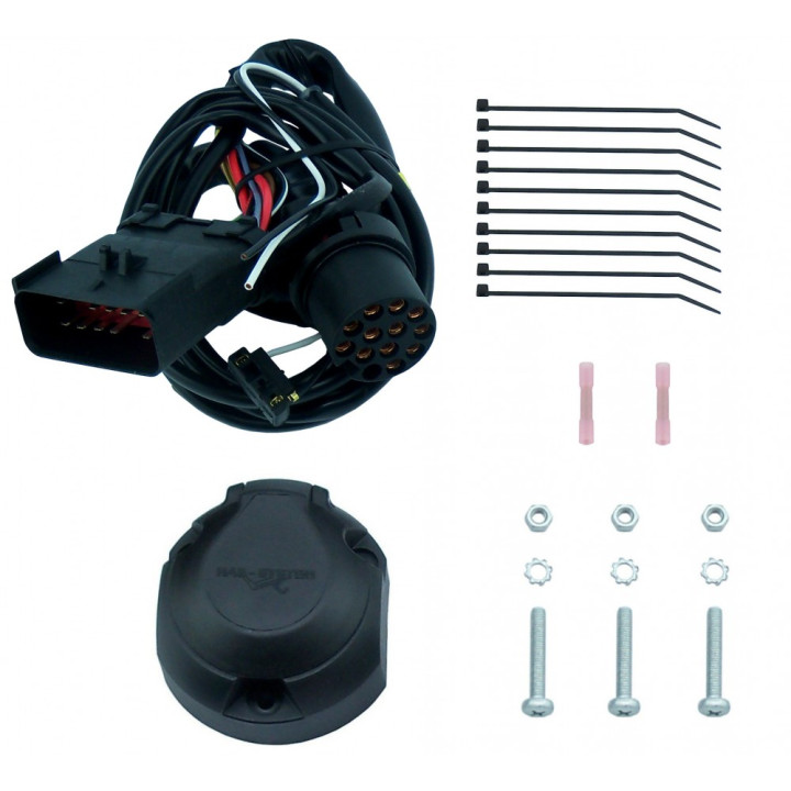 Cablaj Receptor Remorcă 13 PIN, Hak-System, Jeep Commander 2006 - 2010, Jeep Grand Cherokee 2005 - 2010 - EDK.ro