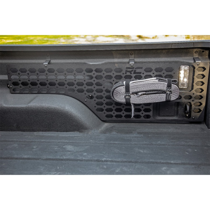 Bed Organising System with Molle Panel, Rough Country, Jeep Gladiator 2020 - Present - EDK.ro