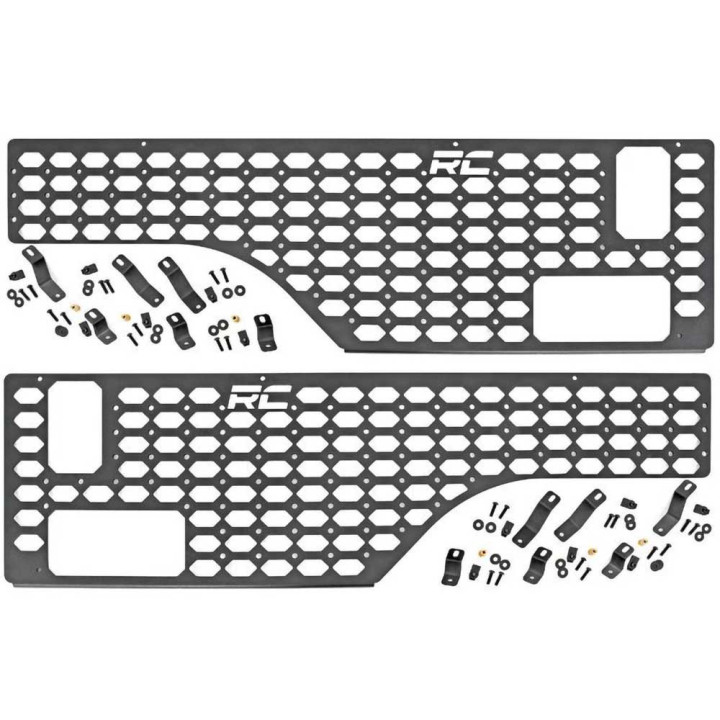Bed Organising System with Molle Panel, Rough Country, Jeep Gladiator 2020 - Present - EDK.ro