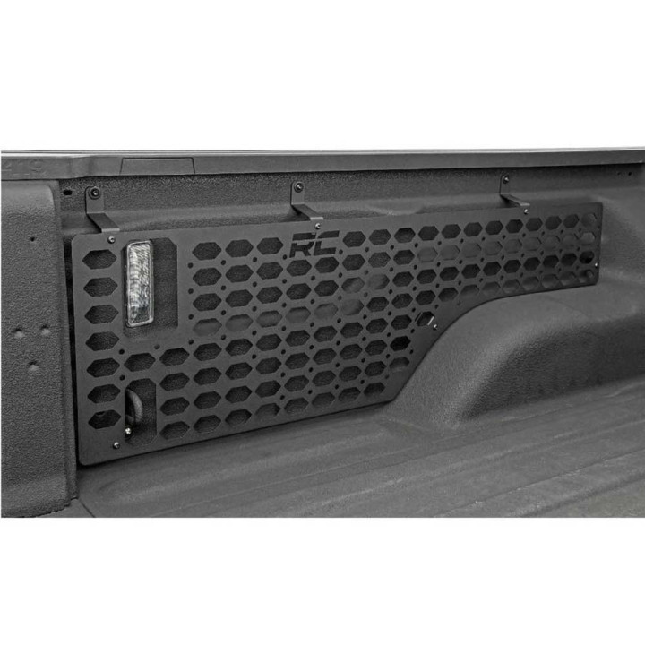 Bed Organising System with Molle Panel, Rough Country, Jeep Gladiator 2020 - Present - EDK.ro