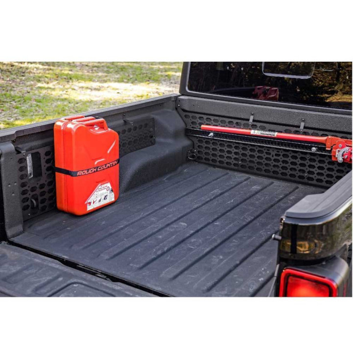Bed Organising System with Molle Panel, Rough Country, Jeep Gladiator 2020 - Present - EDK.ro