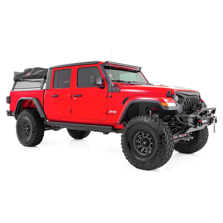 Bed Rack System with Molle Panel, Rough Country, Jeep Gladiator 2020 - Present - EDK.ro