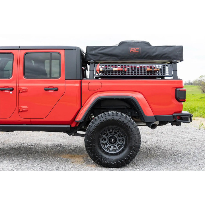 Bed Rack System with Molle Panel, Rough Country, Jeep Gladiator 2020 - Present - EDK.ro