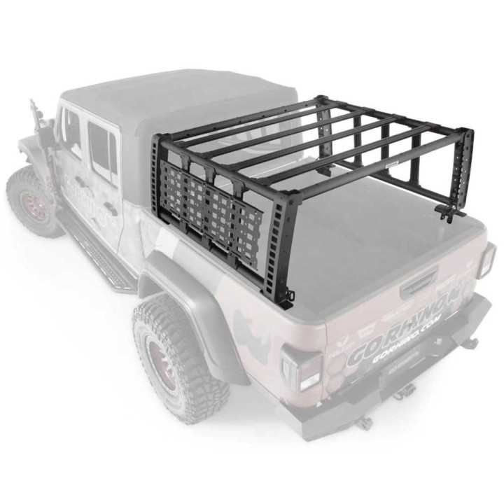 Portbagaj Metalic Pentru Benă, Go Rhino Bed Rack, Jeep Gladiator 2020 - Prezent - EDK.ro