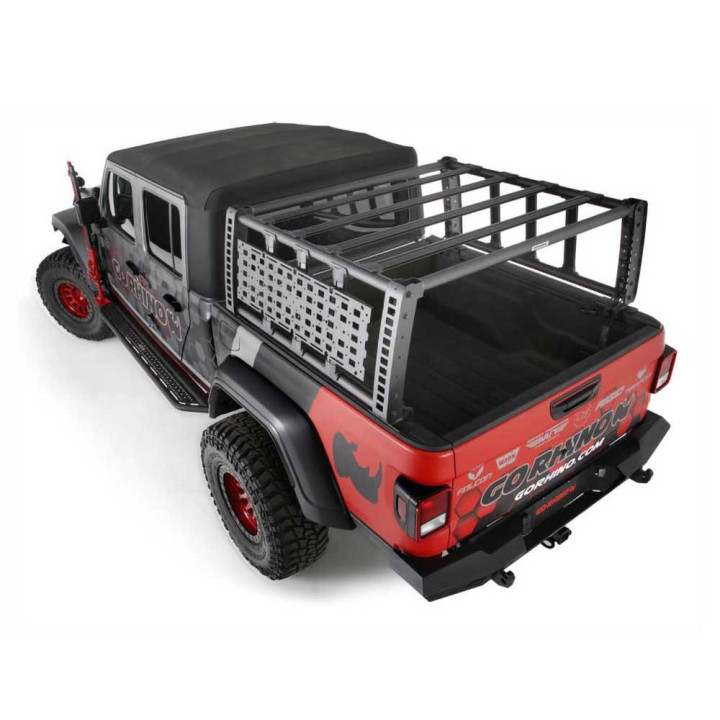 Portbagaj Metalic Pentru Benă, Go Rhino Bed Rack, Jeep Gladiator 2020 - Prezent - EDK.ro