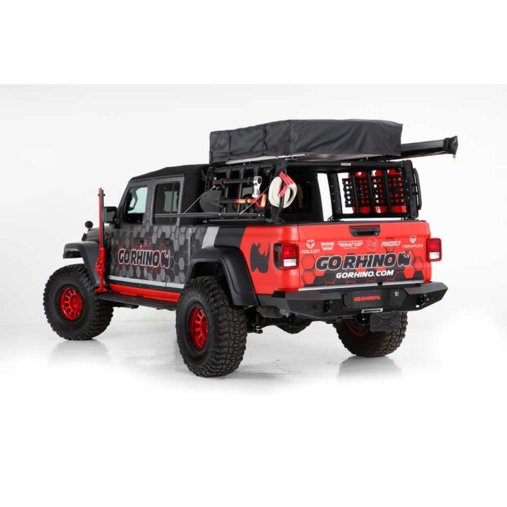Portbagaj Metalic Pentru Benă, Go Rhino Bed Rack, Jeep Gladiator 2020 - Prezent - EDK.ro
