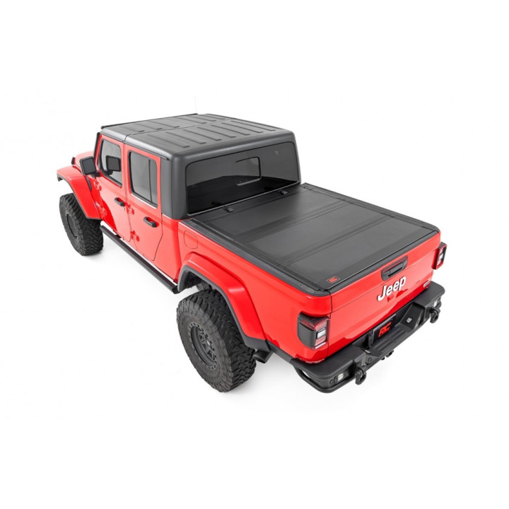 Închidere de Benă Tip Capac, Rough Country Tri-Fold, Chevrolet Colorado / GMC Canyon Lungime Benă 5.0 Feet 2014 - 2070 - EDK.ro