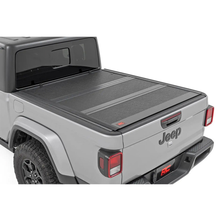 Lid Tonneau Bed Cover, Rough Country Tri-Fold, Chevrolet Colorado / GMC Canyon Bed Length 5.0 Feet 2014 - 2094 - EDK.ro
