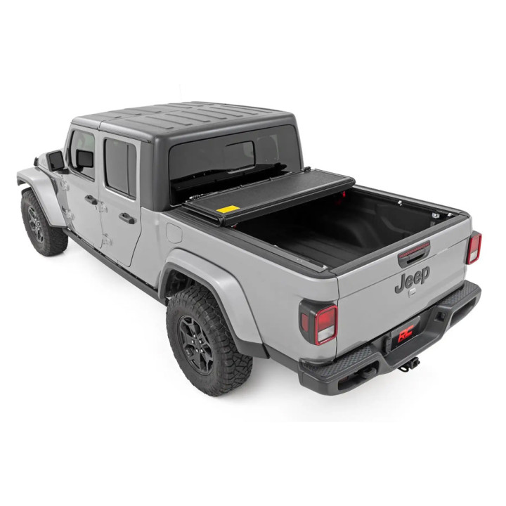 Lid Tonneau Bed Cover, Rough Country Tri-Fold, Chevrolet Colorado / GMC Canyon Bed Length 5.0 Feet 2014 - 2094 - EDK.ro