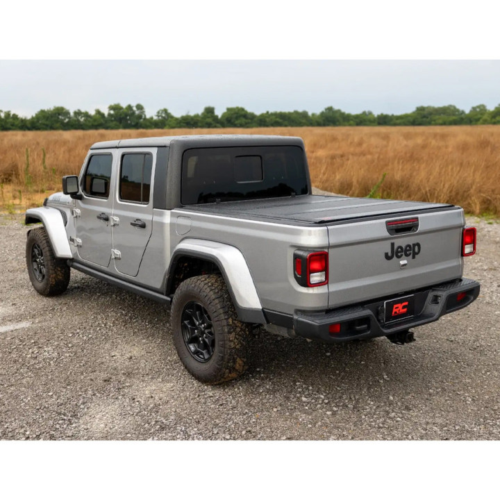 Lid Tonneau Bed Cover, Rough Country Tri-Fold, Chevrolet Colorado / GMC Canyon Bed Length 5.0 Feet 2014 - 2094 - EDK.ro