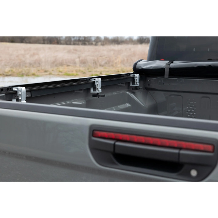 Soft Top Tonneau Bed Cover, Rough Country Roll, Jeep Gladiator 2020 - Present - EDK.ro