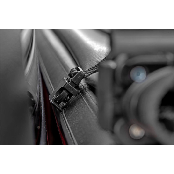 Soft Top Tonneau Bed Cover, Rough Country Tri-Fold, Jeep Gladiator Bed Length 5.0 Feet 2019 - Present - EDK.ro