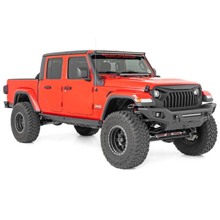 Praguri Laterale, Rough Country Rock Sliders, Jeep Gladiator 2020 - Prezent - EDK.ro