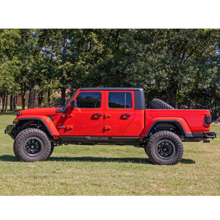 Side Steps, Rough Country Rock Sliders, Jeep Gladiator 2020 - Present - EDK.ro