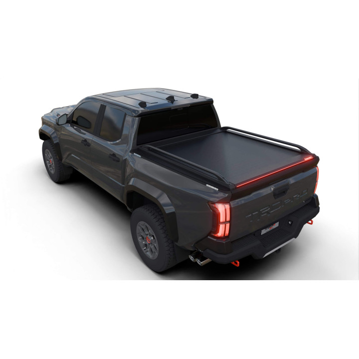 Spring Assisted Roll Top Tonneau Bed Cover, Tessera 4x4 Roll+, Toyota Tacoma Bed Length 6.0 Feet 2024 - Present - EDK.ro