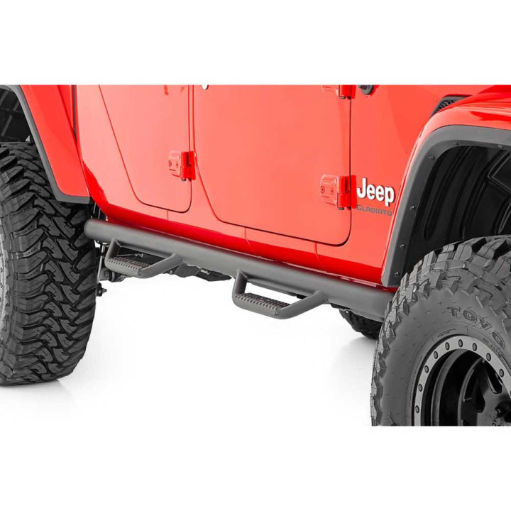 Side Steps, Rough Country Nerf Step, Jeep Gladiator 2020 - Present - EDK.ro