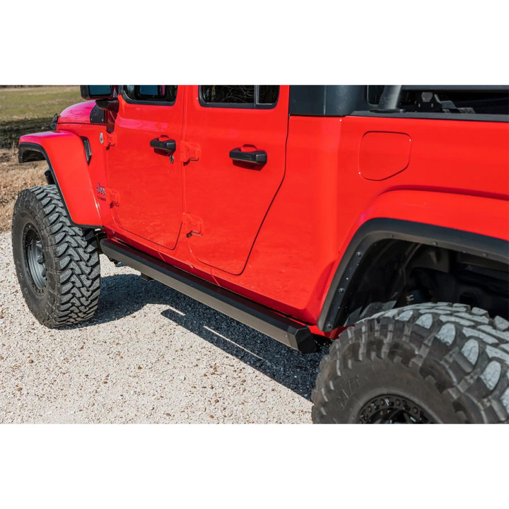 Electric Side Steps, Rough Country Power Boards, Jeep Gladiator 2020 - Present - EDK.ro