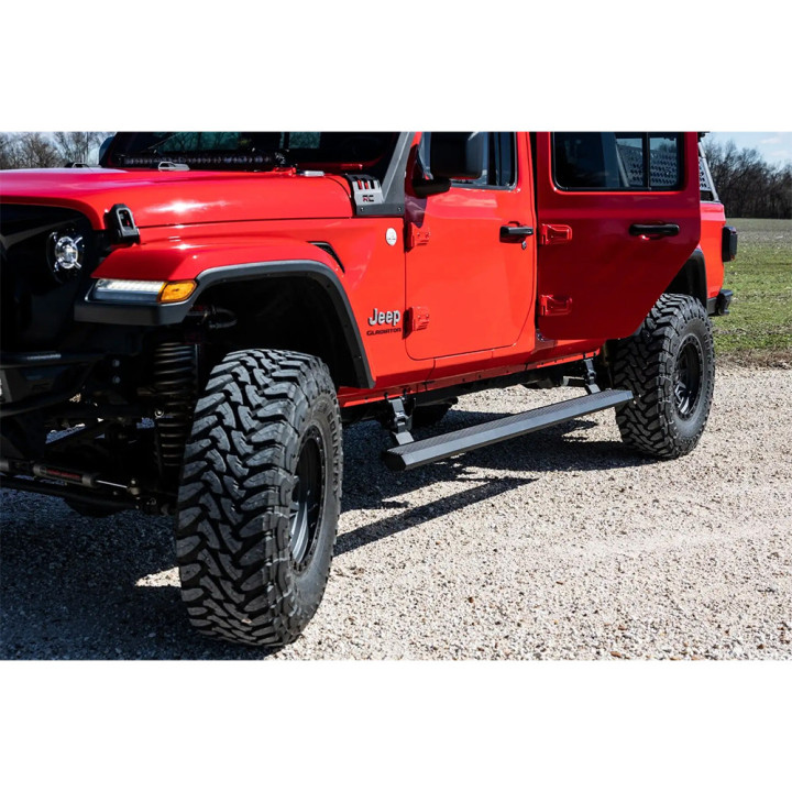 Praguri Laterale Electrice, Rough Country Power Boards, Jeep Gladiator 2020 - Prezent - EDK.ro