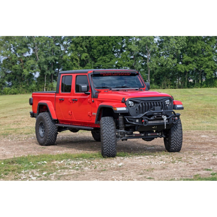 Side Steps, Rough Country RPT2, Jeep Gladiator 2020 - Present - EDK.ro