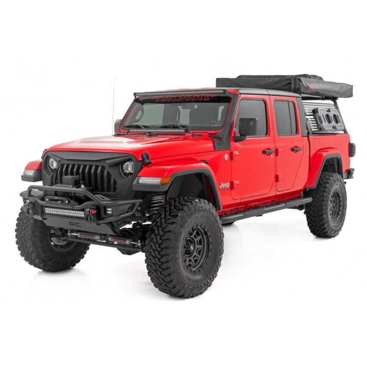 Praguri Laterale, Rough Country Oval Nerf Step, Jeep Gladiator 2020 - Prezent - EDK.ro