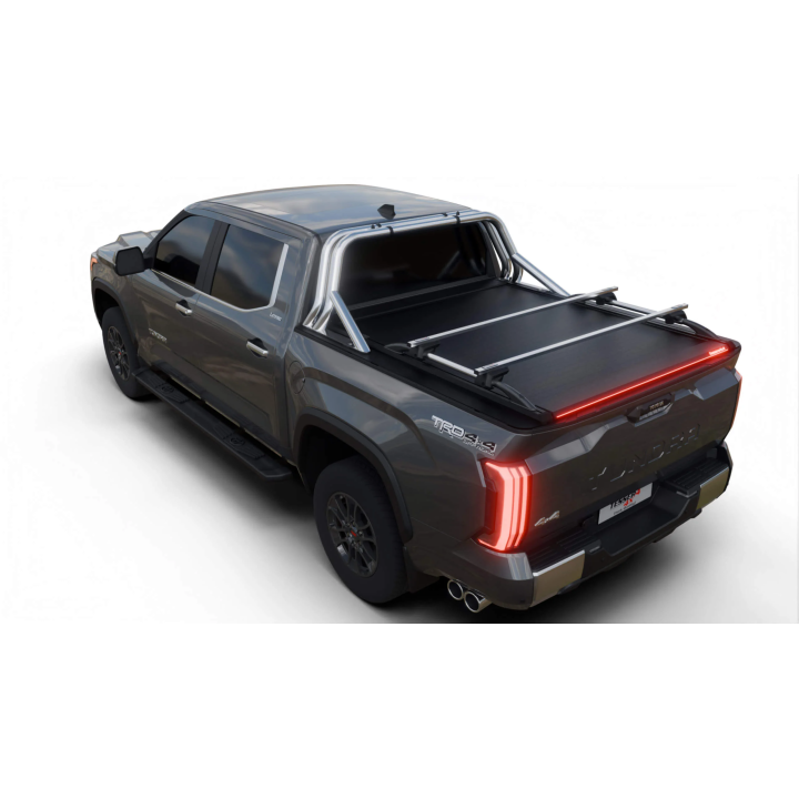 Spring Assisted Roll Top Tonneau Bed Cover, Tessera 4x4 Roll+, Toyota Tundra Bed Length 5.5 Feet 2014 - 2021 - EDK.ro