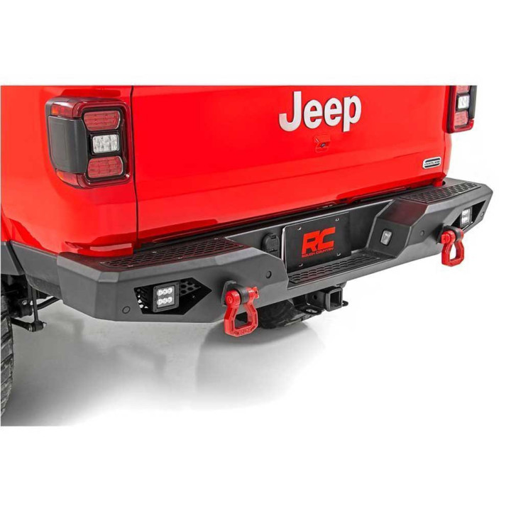 Rear Protection Bar, Rough Country with LED Lights, Jeep Gladiator 2020 - Present - EDK.ro