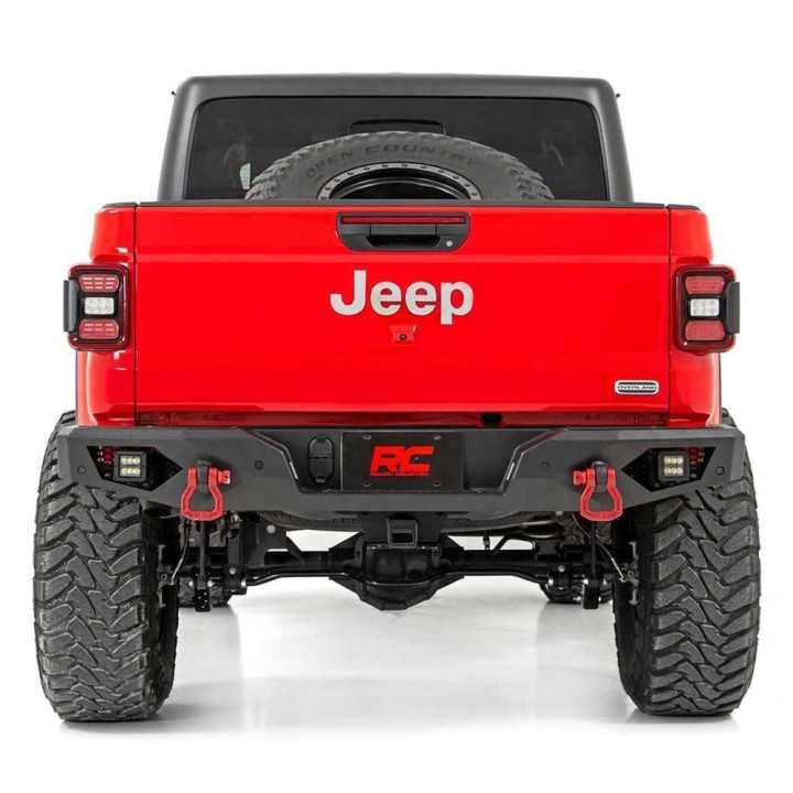 Rear Protection Bar, Rough Country with LED Lights, Jeep Gladiator 2020 - Present - EDK.ro