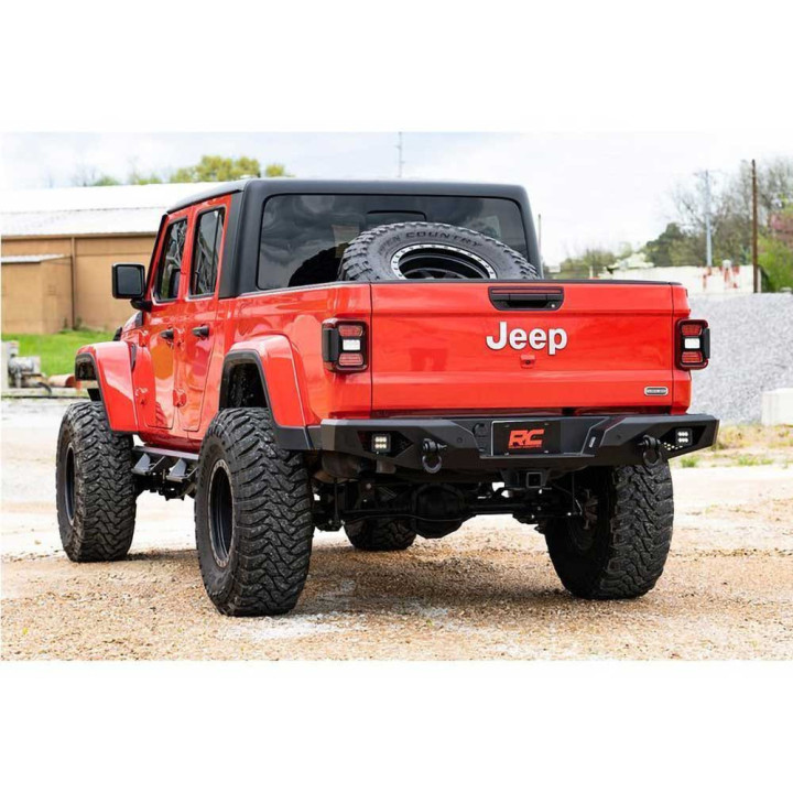 Rear Protection Bar, Rough Country with LED Lights, Jeep Gladiator 2020 - Present - EDK.ro