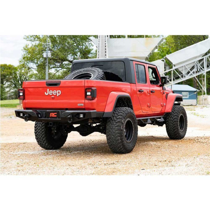 Rear Protection Bar, Rough Country with LED Lights, Jeep Gladiator 2020 - Present - EDK.ro