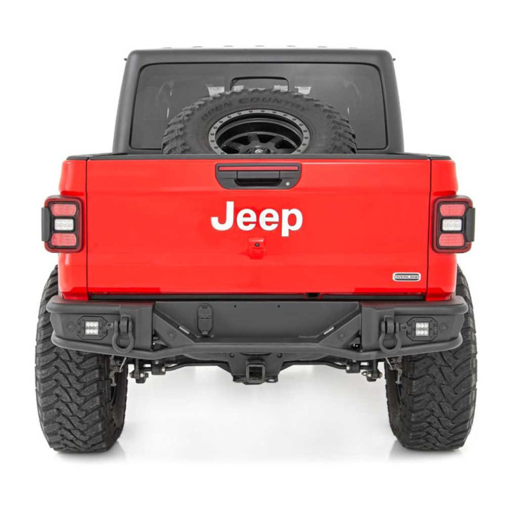 Rear Protection Bar, Rough Country with LED Lights, Jeep Gladiator 2020 - Present - EDK.ro